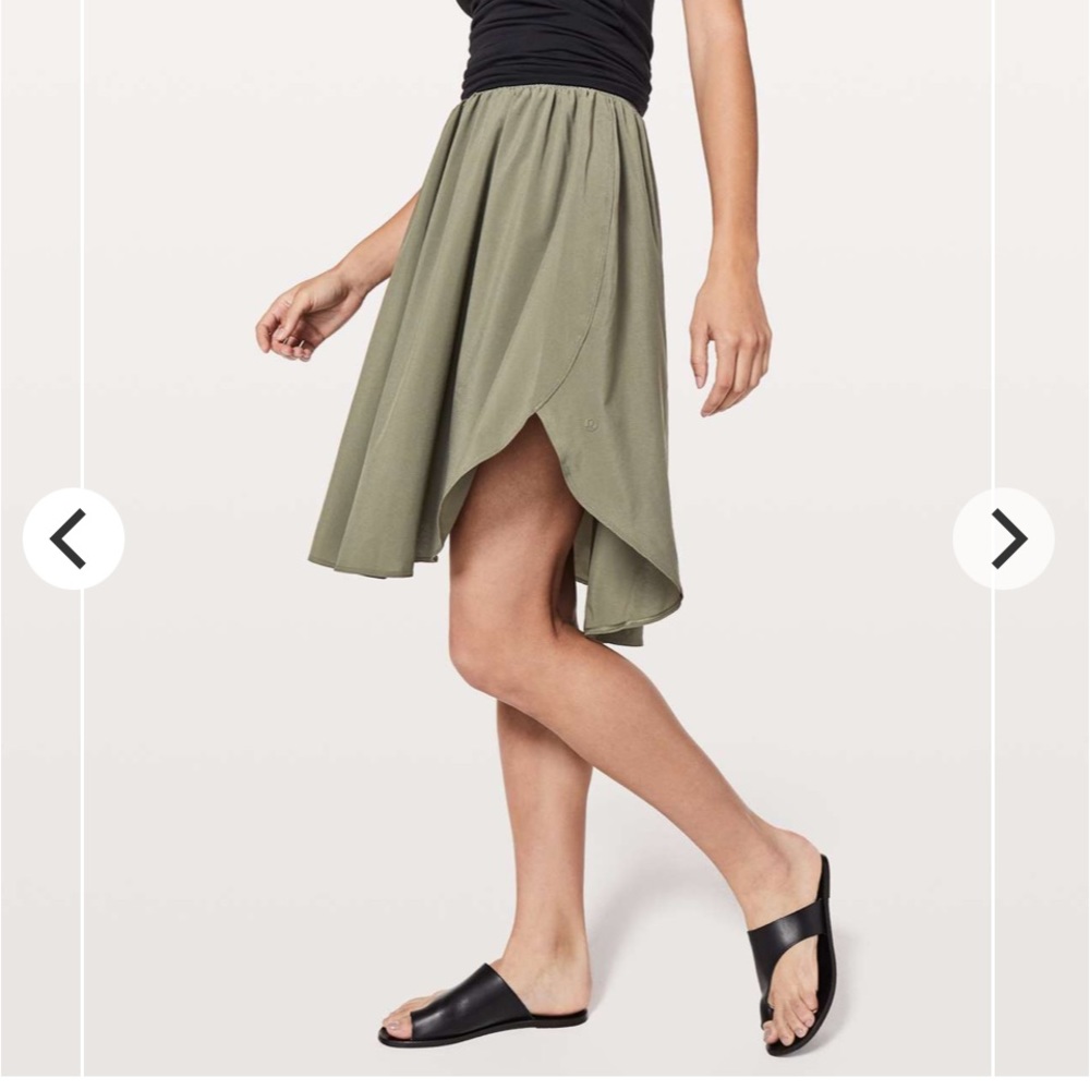 Lululemon Everyday Skirt. Size 10. Like New.